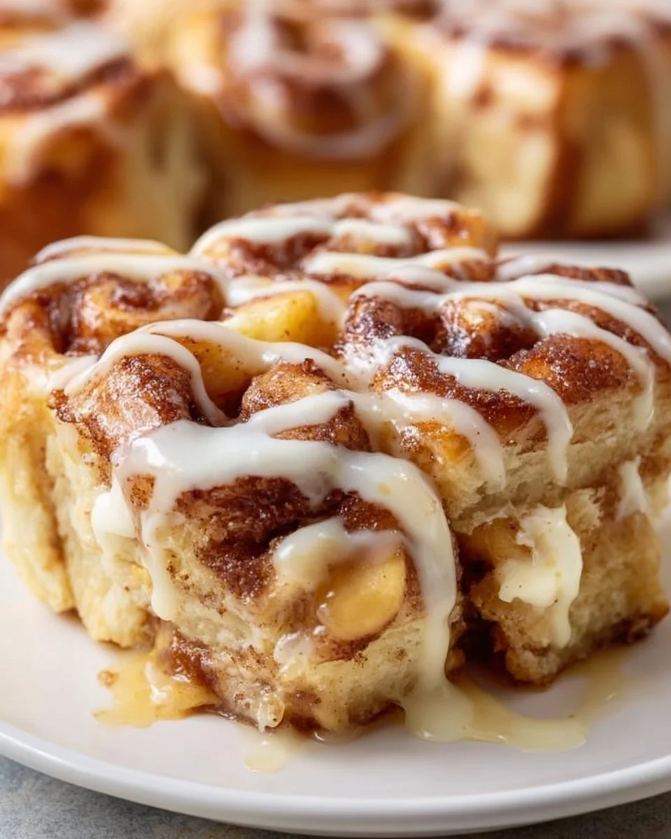 Apple Pie Cinnamon Roll Bake