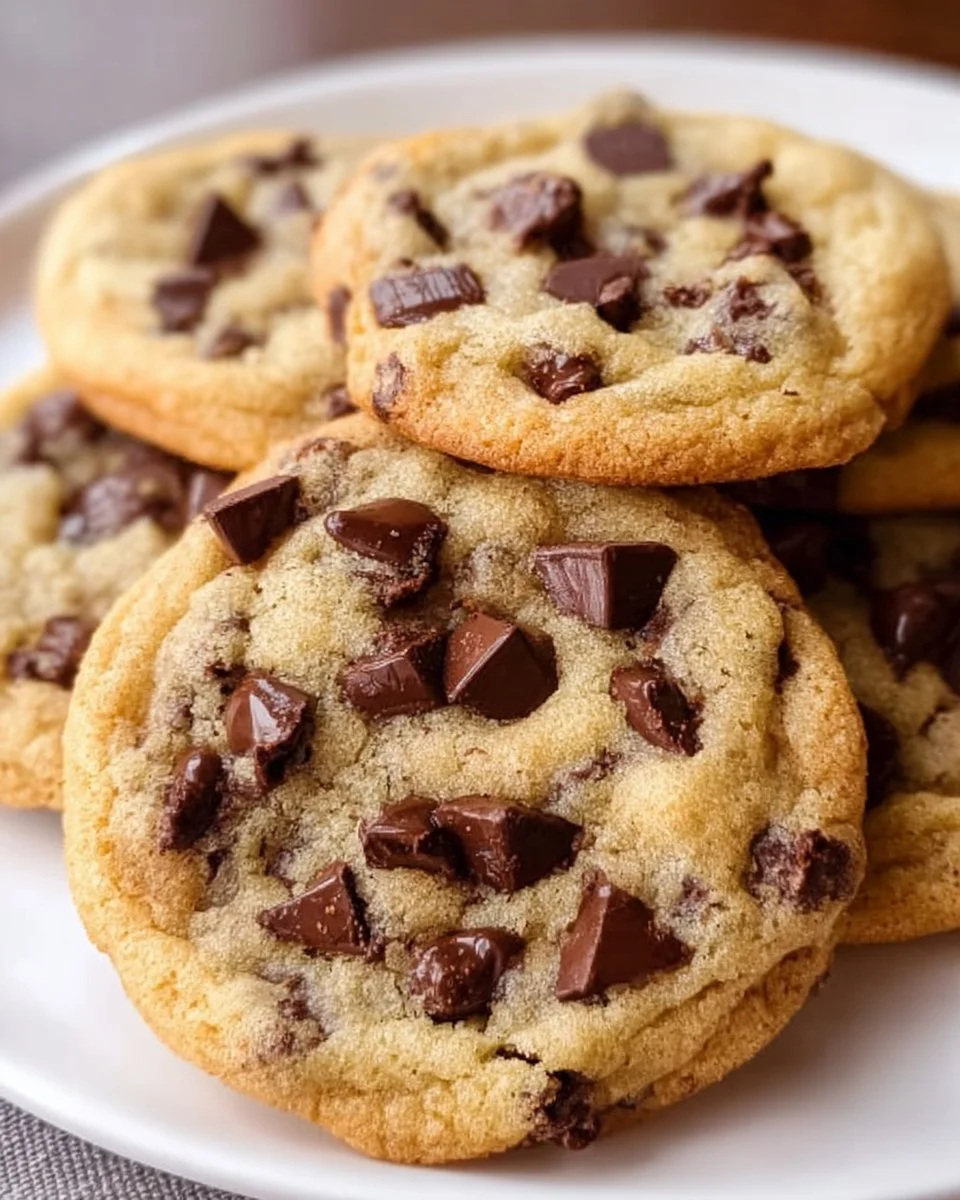 Bakery-Style Chocolate Chip Cookies