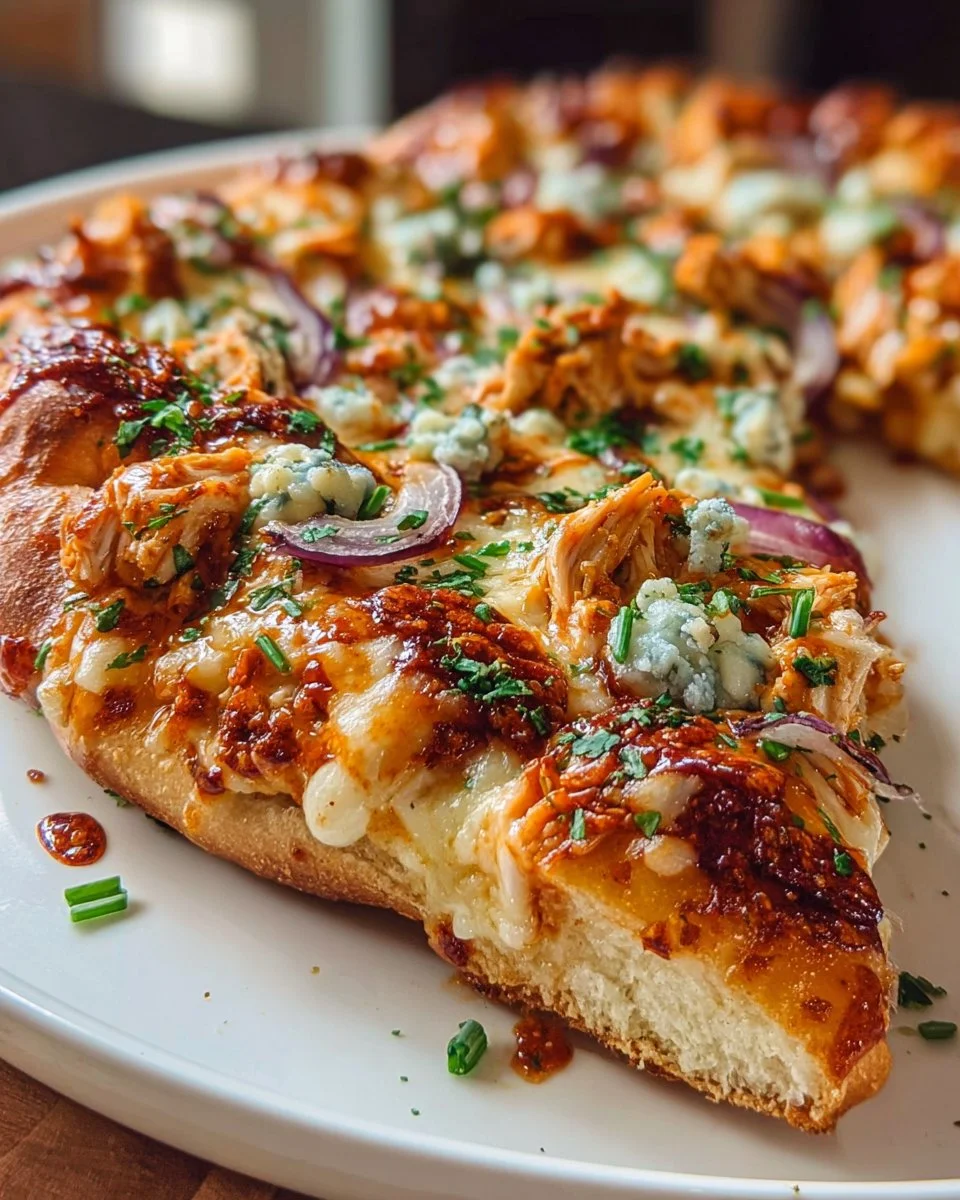 Bold Buffalo Chicken Pizza