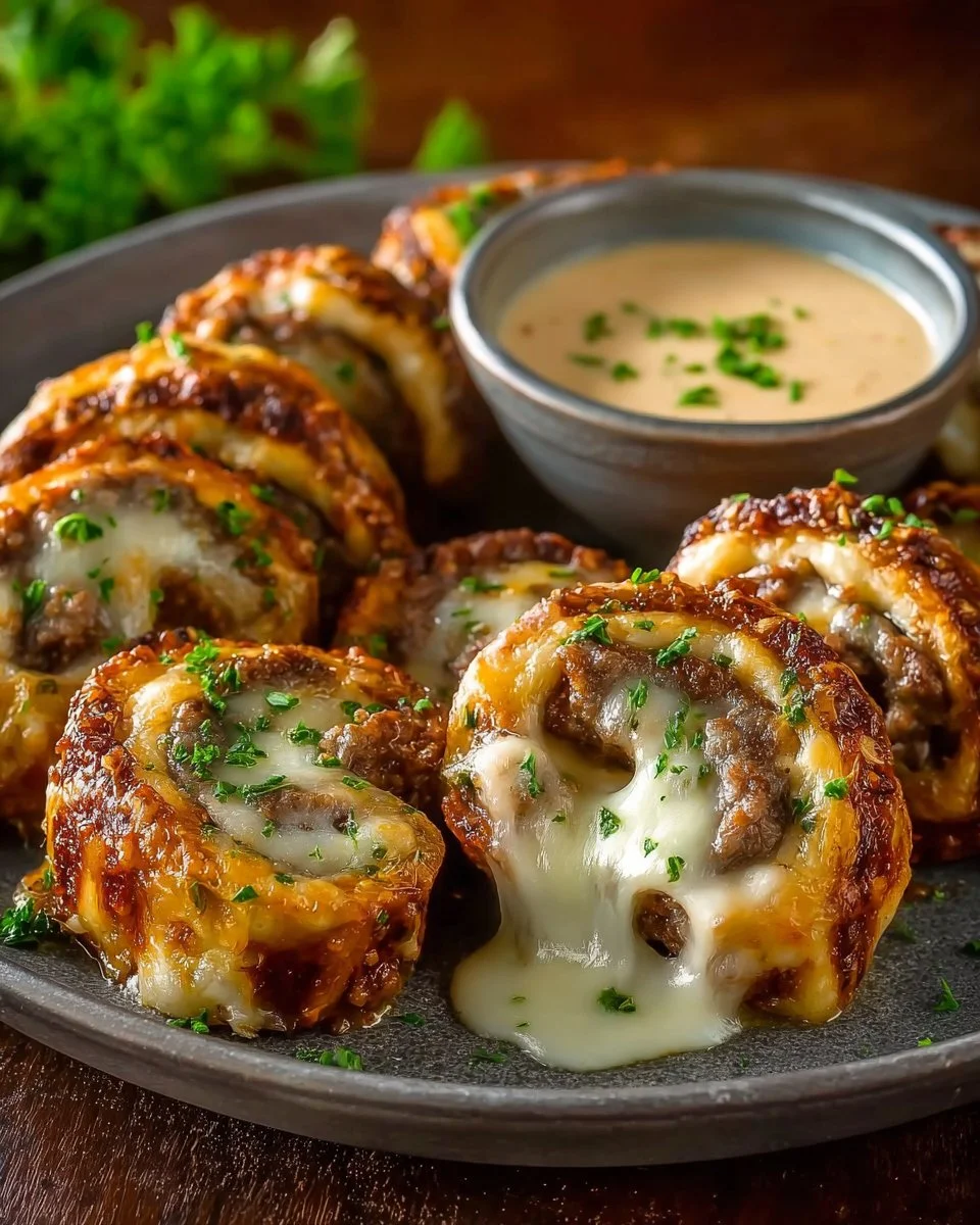Cheesy Ground Beef Roll
