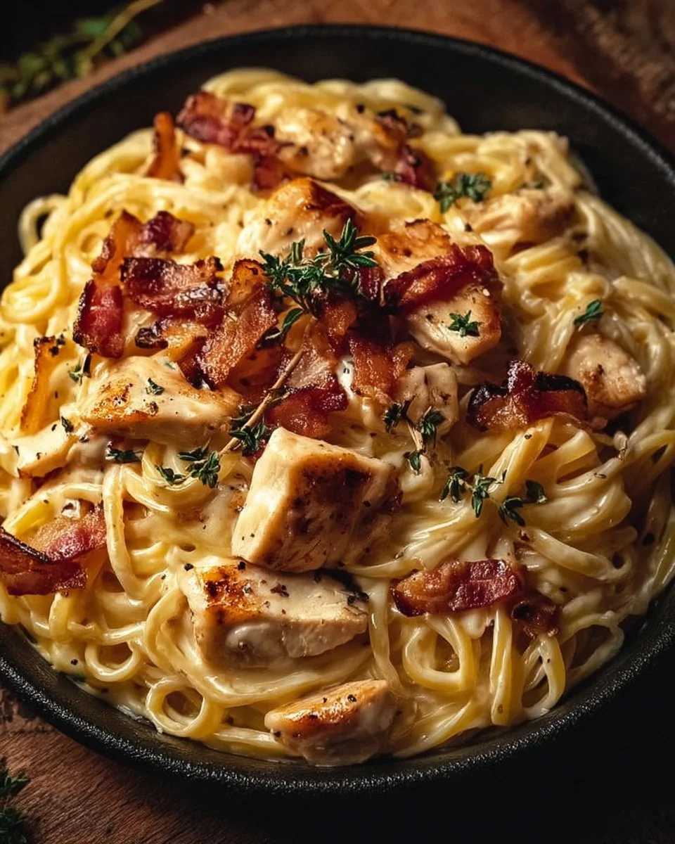 Chicken Bacon Ranch Pasta