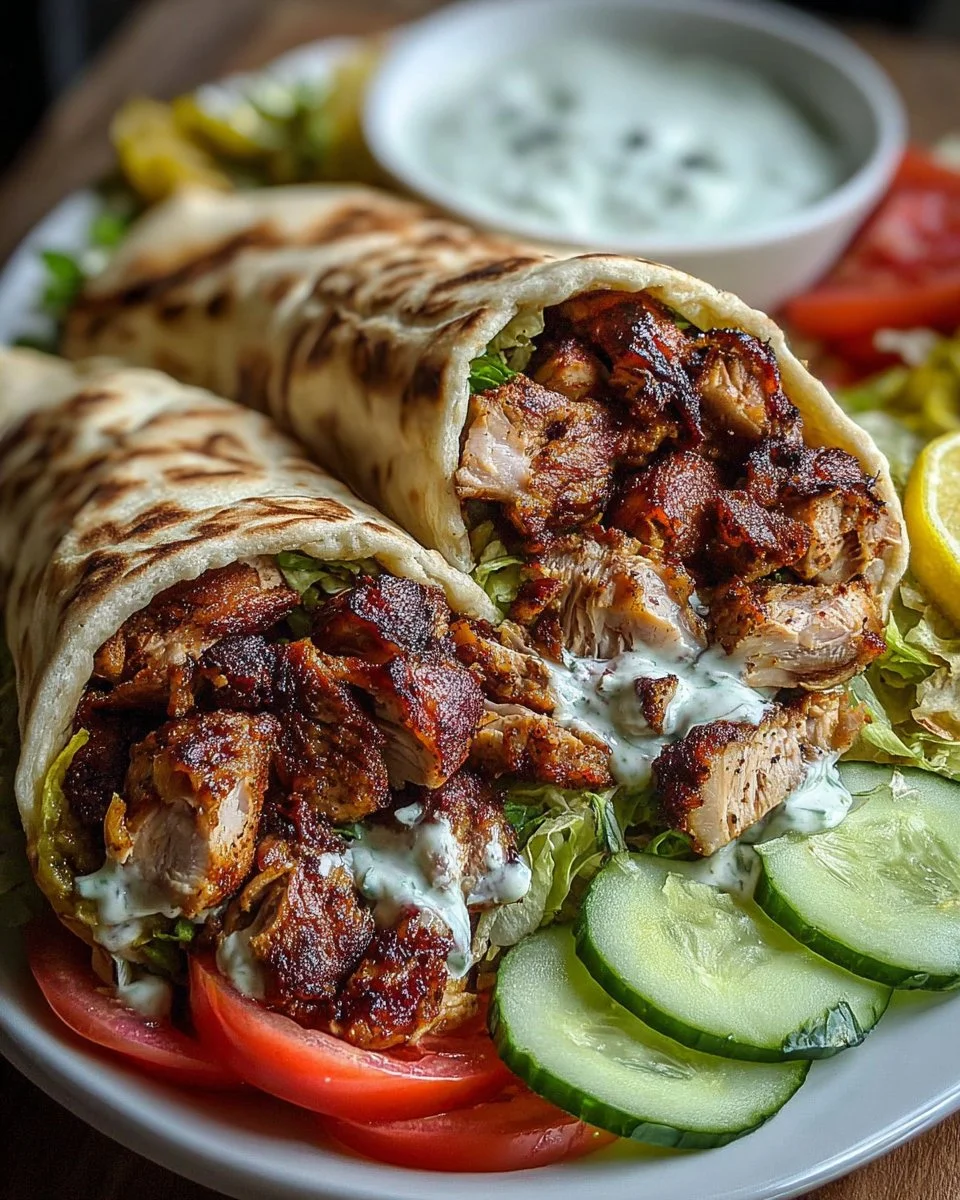 Chicken Shawarma with Garlic Sauce