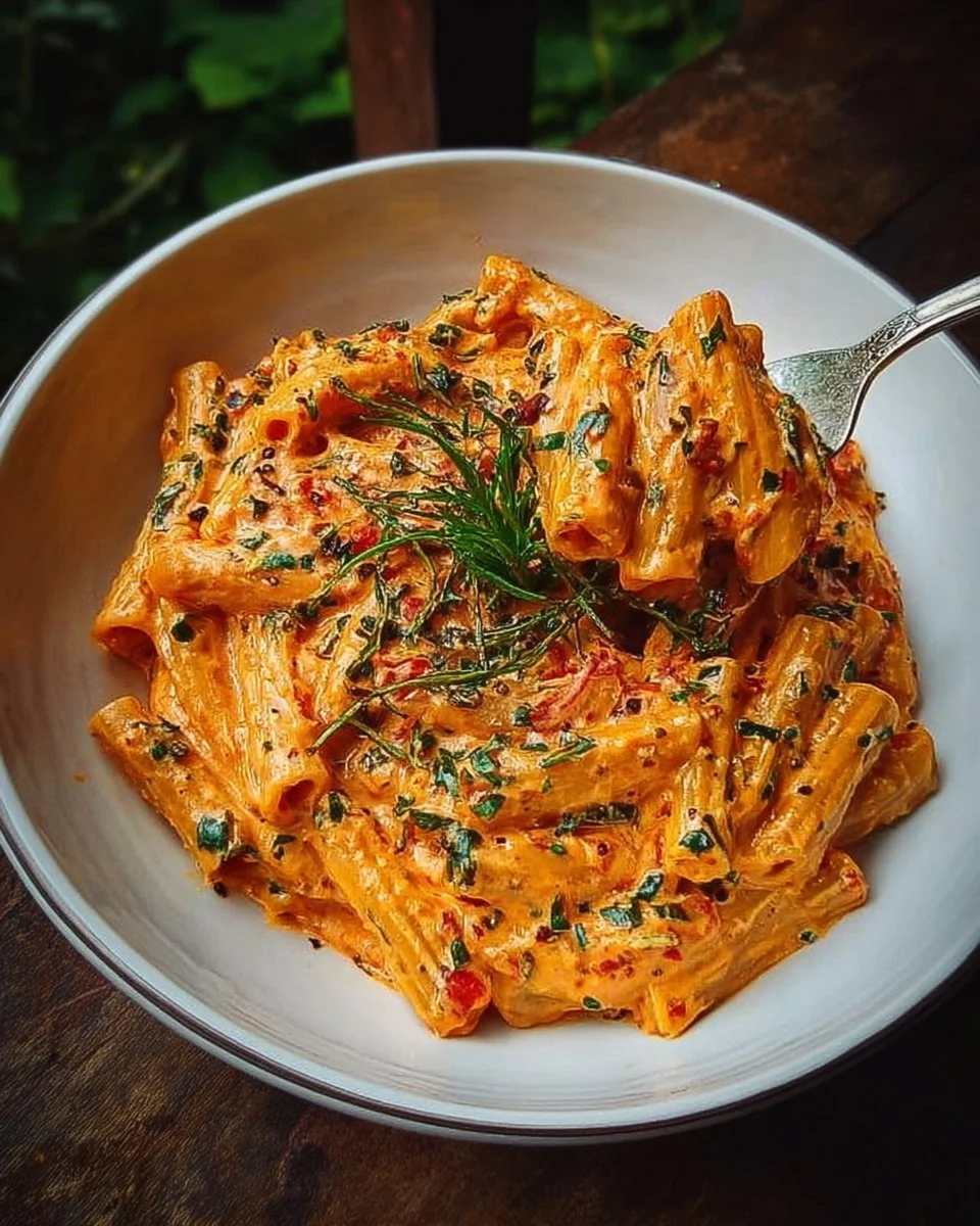 Creamy Tomato Garlic Pasta
