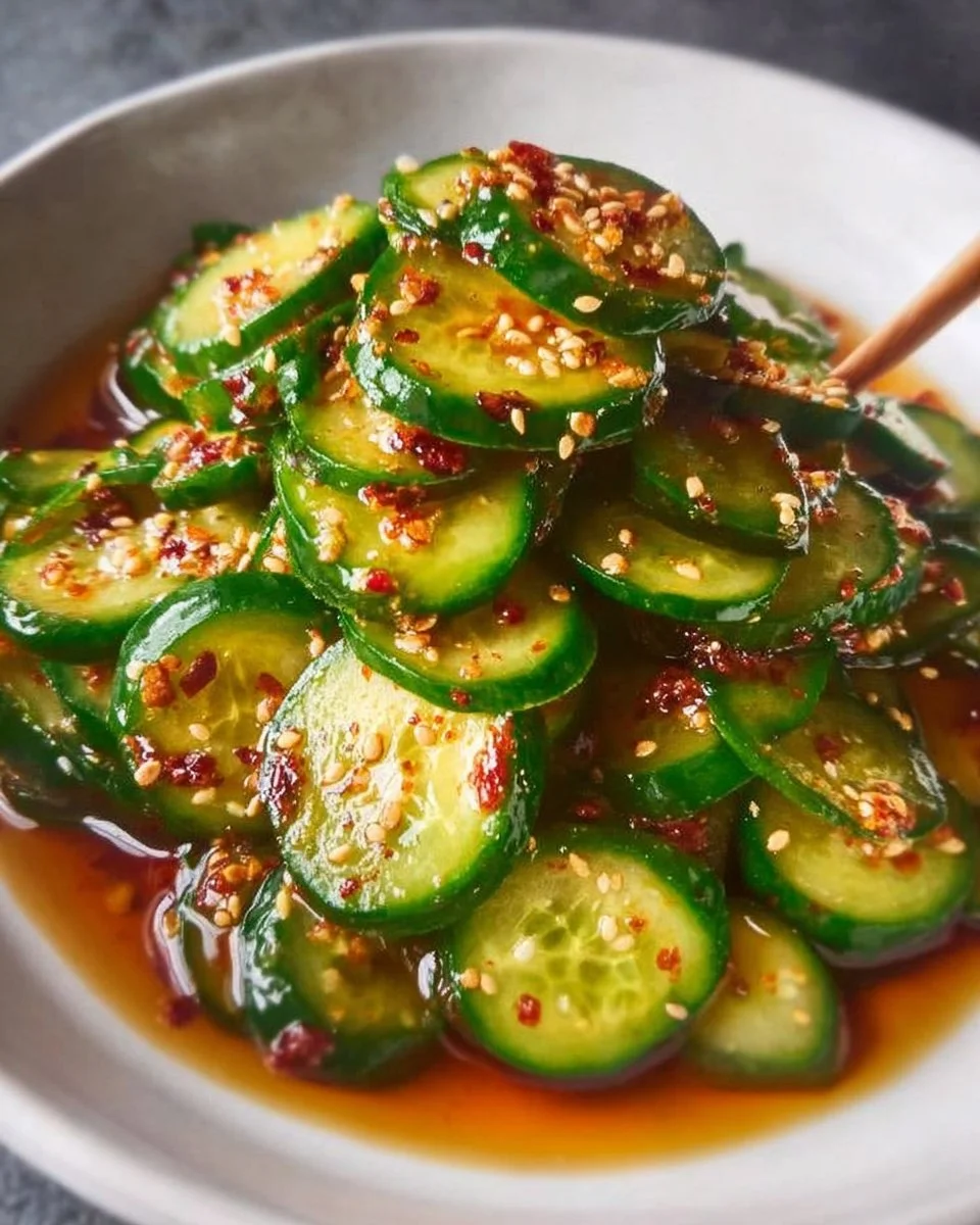 Easy Asian Cucumber Salad