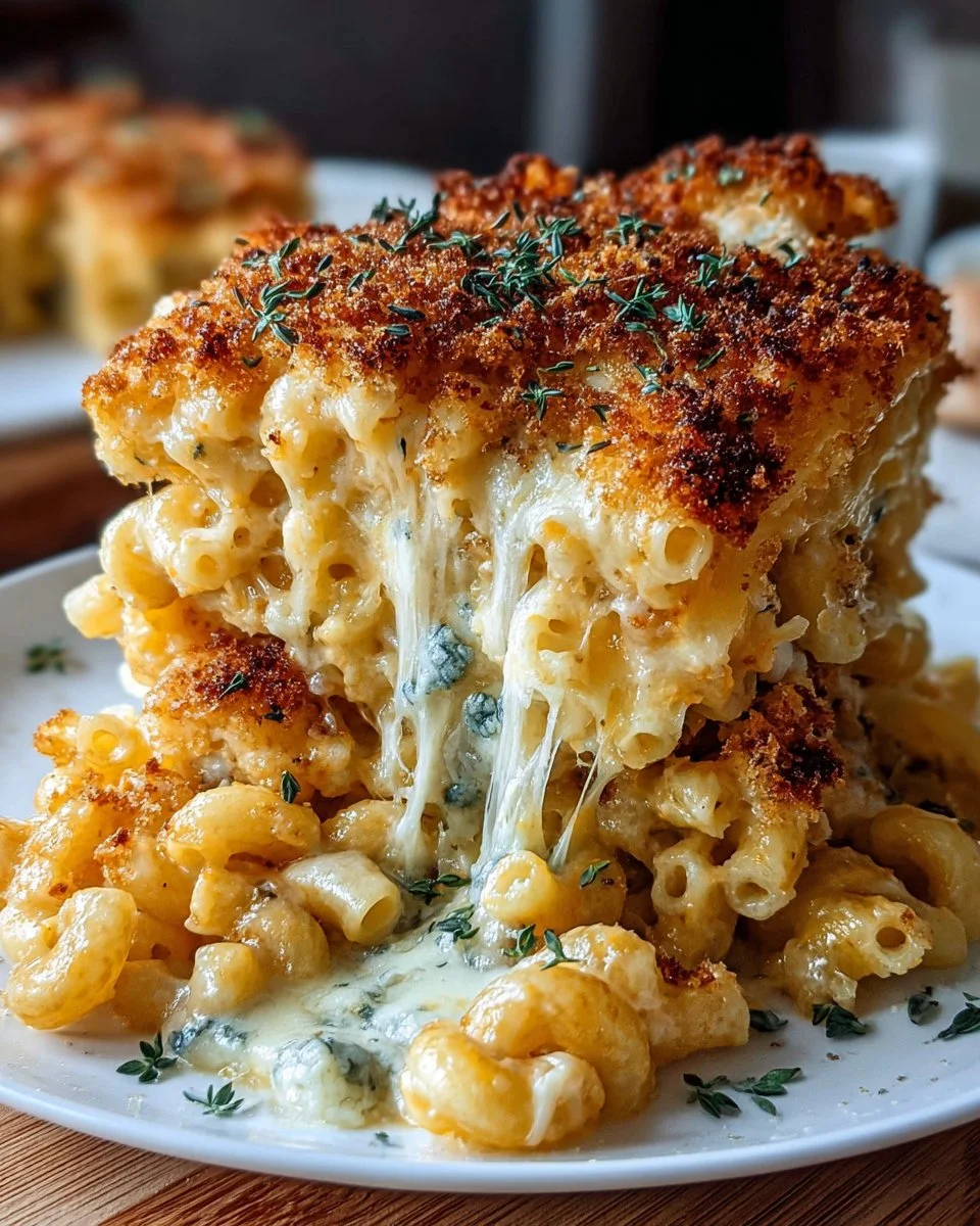 Four Cheese Mac & Cheese Bake