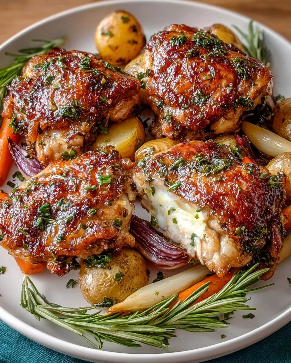 Herb Roasted Chicken Thighs