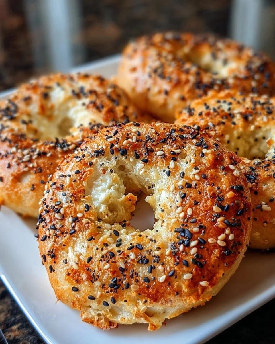 High Protein Bagels