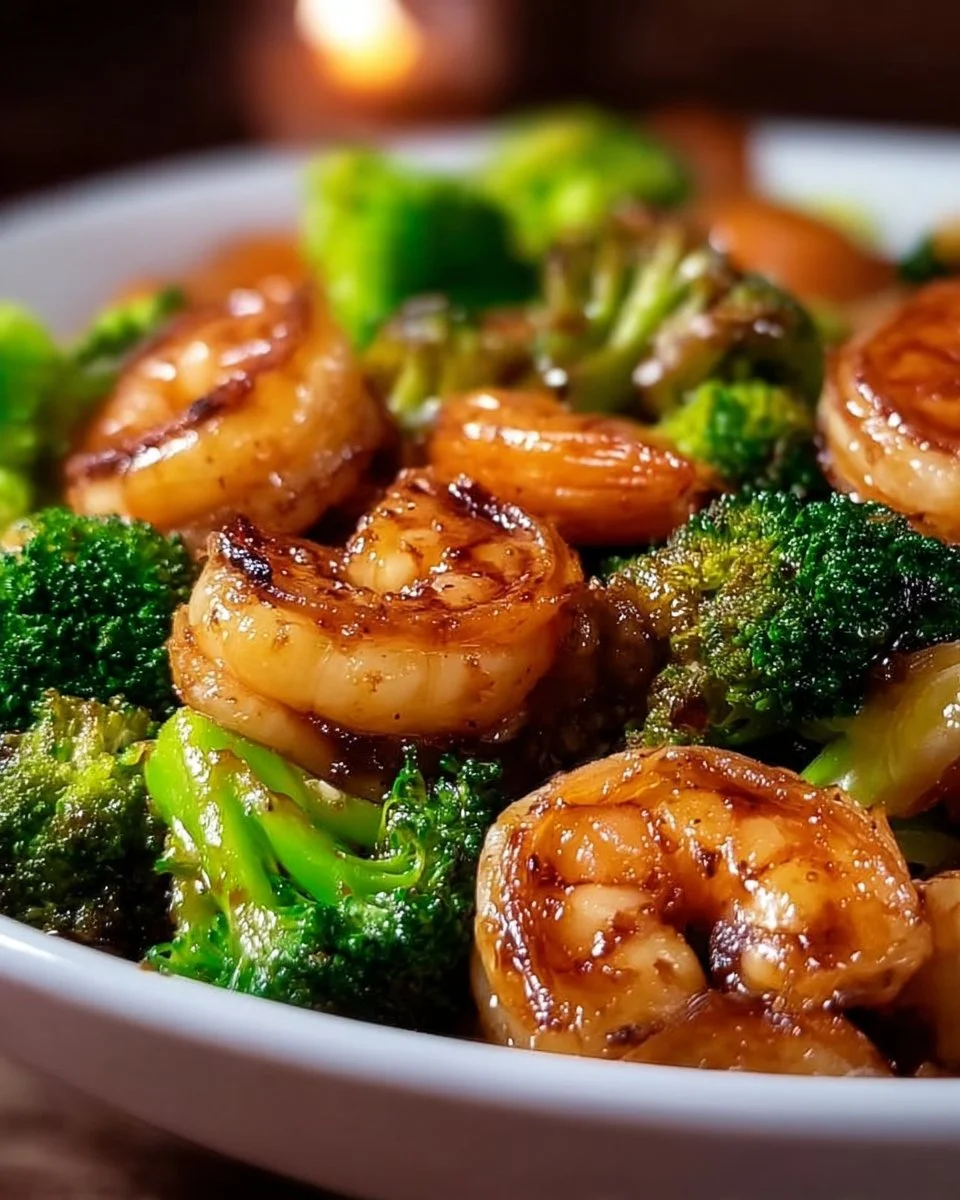 High-Protein Honey Garlic Shrimp