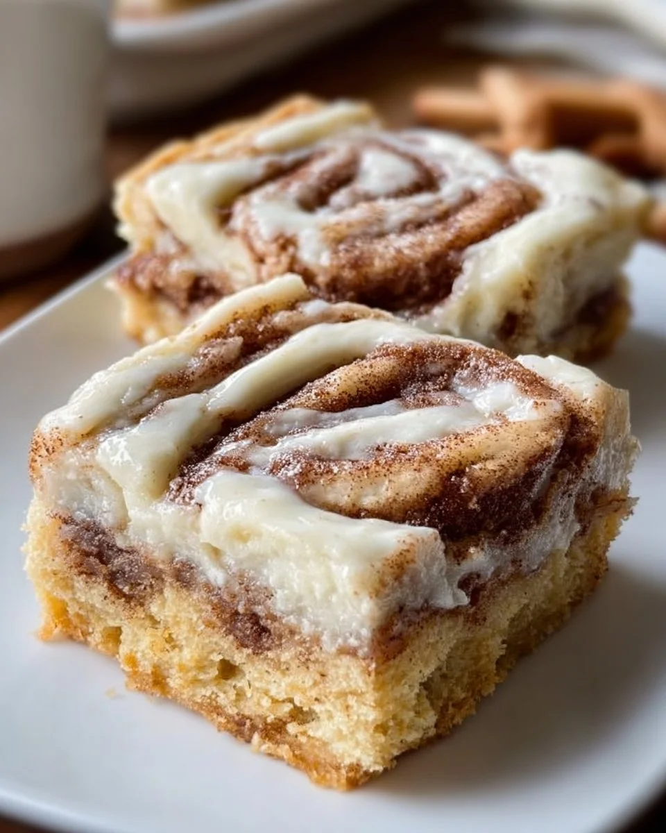 Indulge in Irresistible Cinnamon Roll Bliss Bars Today!