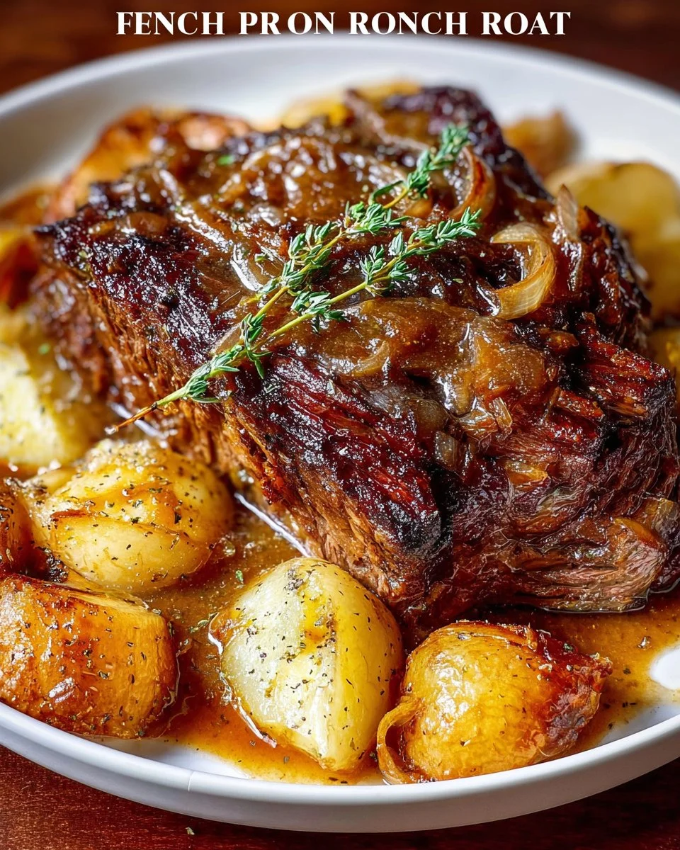 Juicy French Onion Pot Roast