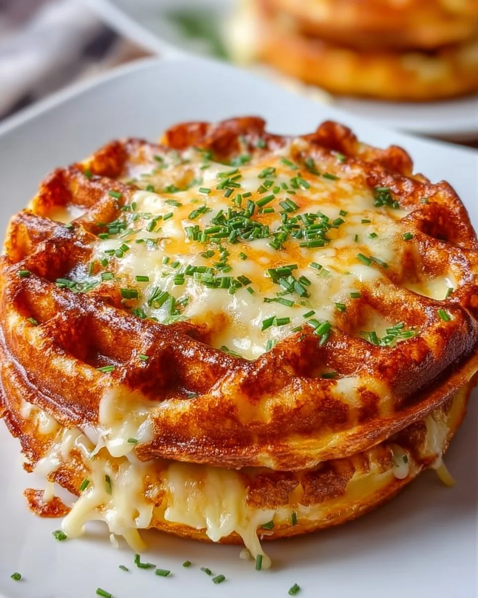 Low Carb Chaffle Egg