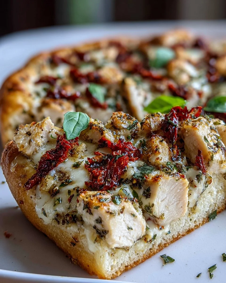 Marry Me Chicken Pizza