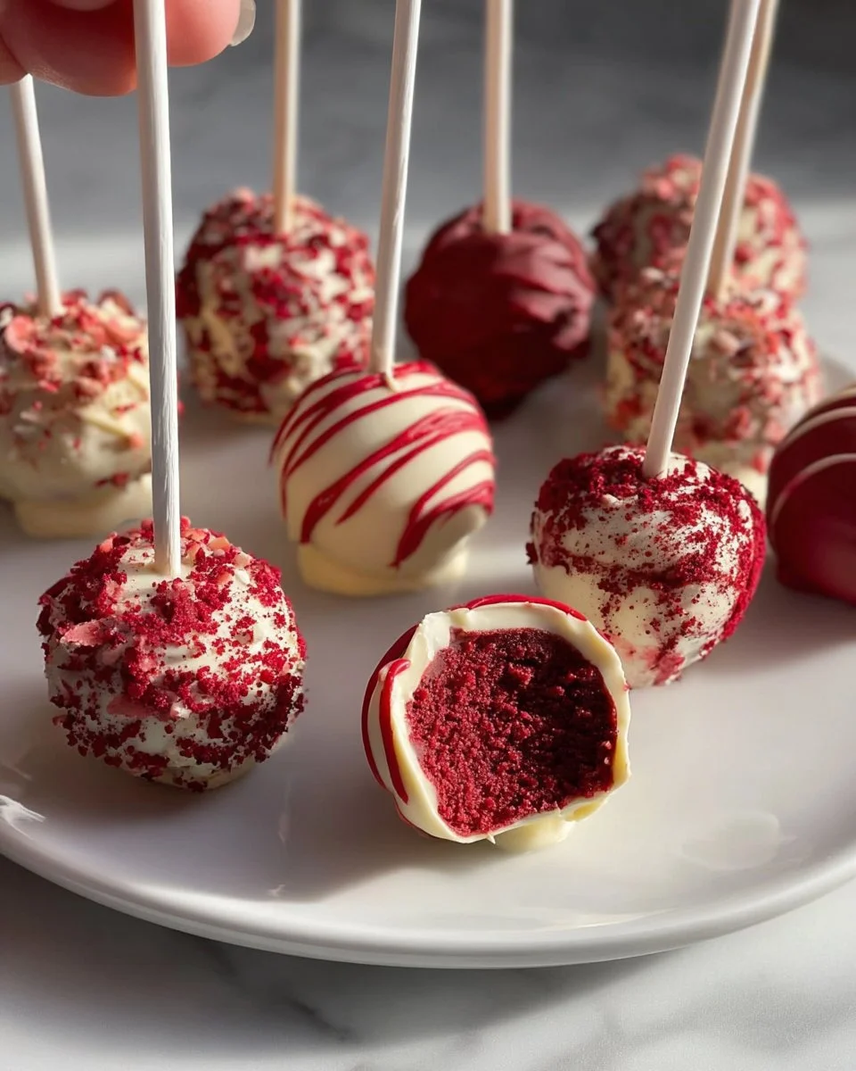 Red Velvet Cake Pops