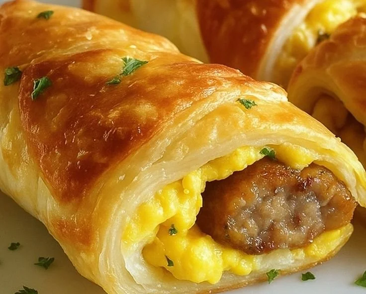 Sausage Egg Breakfast Roll-Ups – Quick & Easy Morning Treat! – mommyplates