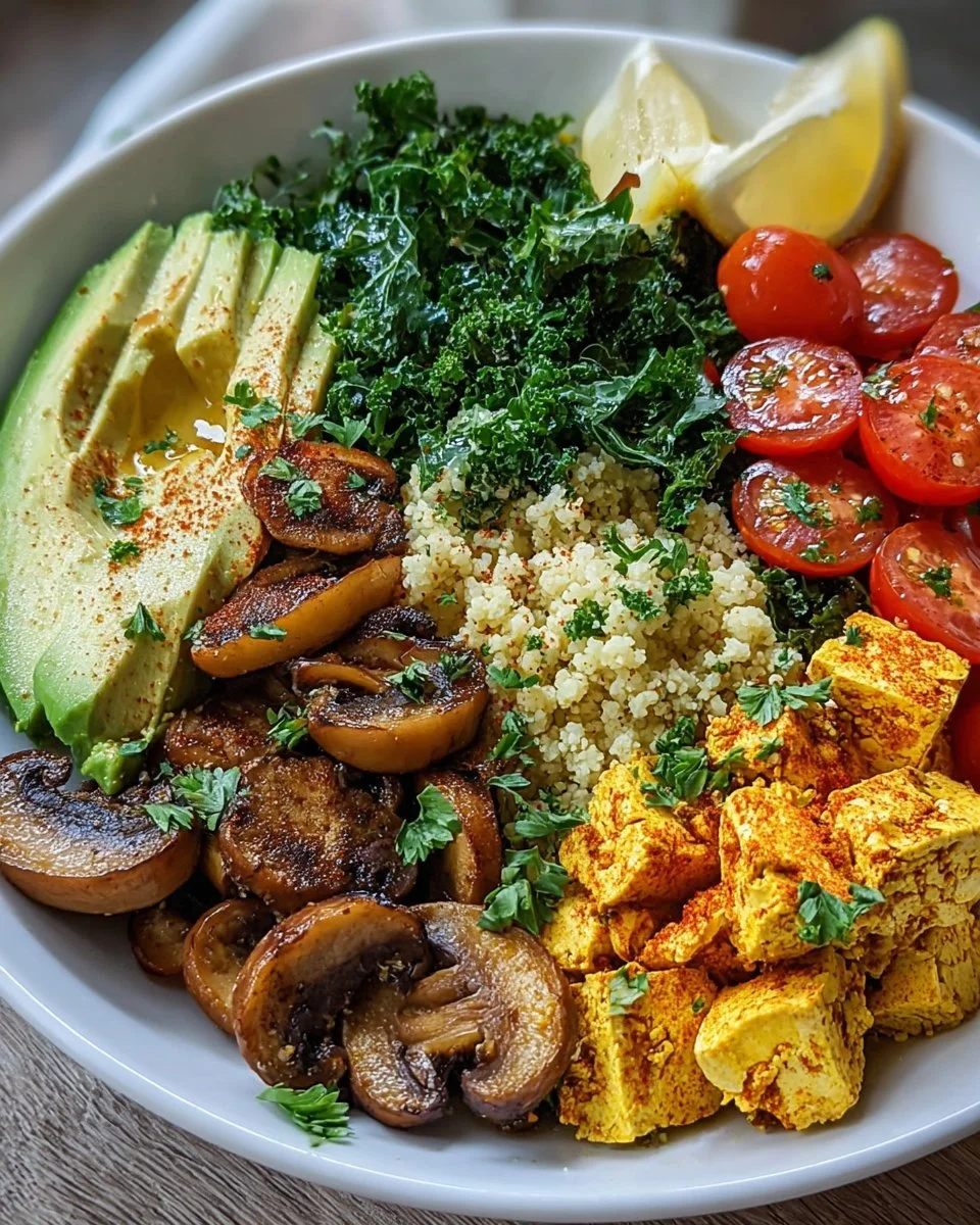 Scrambled Tofu Breakfast Bowl
