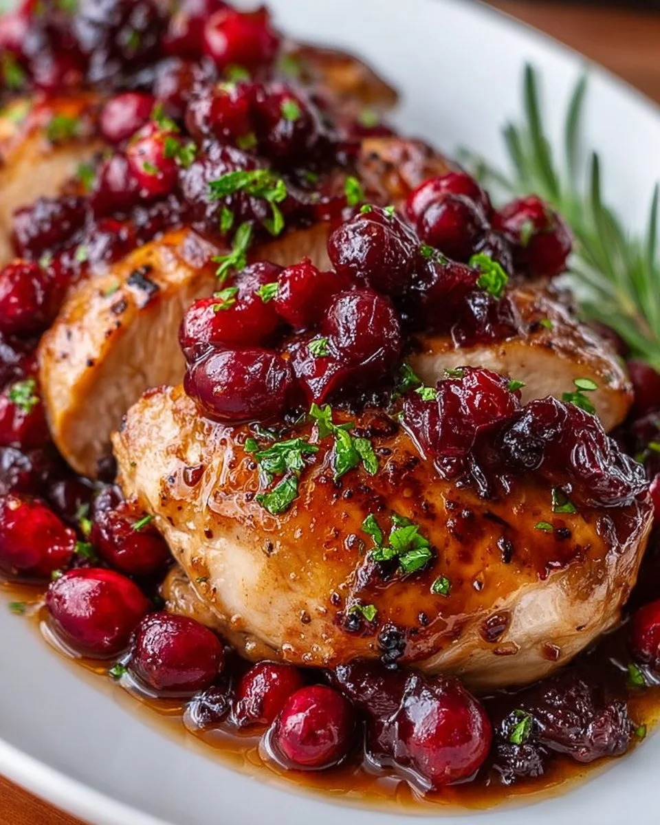 Slow Cooker Cranberry Chicken