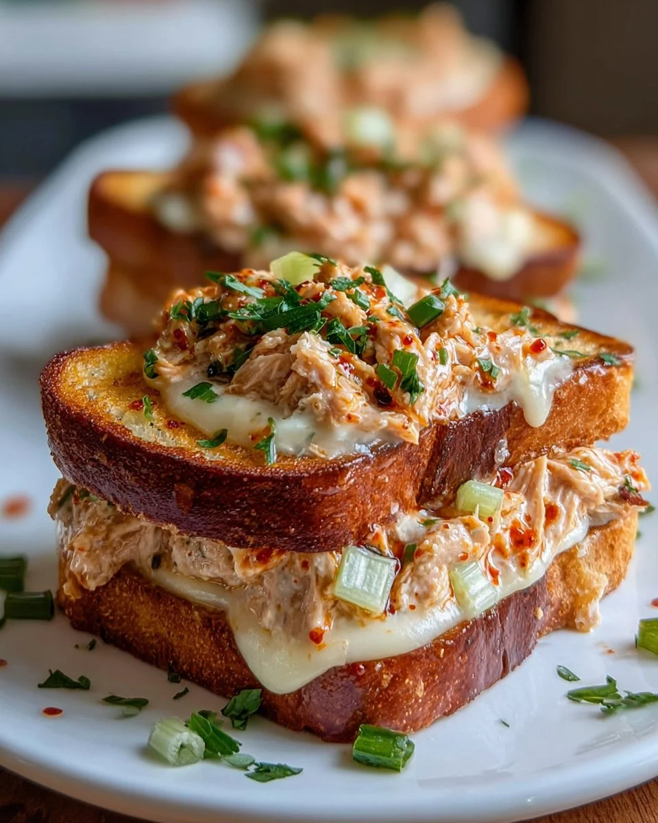 Spicy Tuna Melt Calabrian Chili