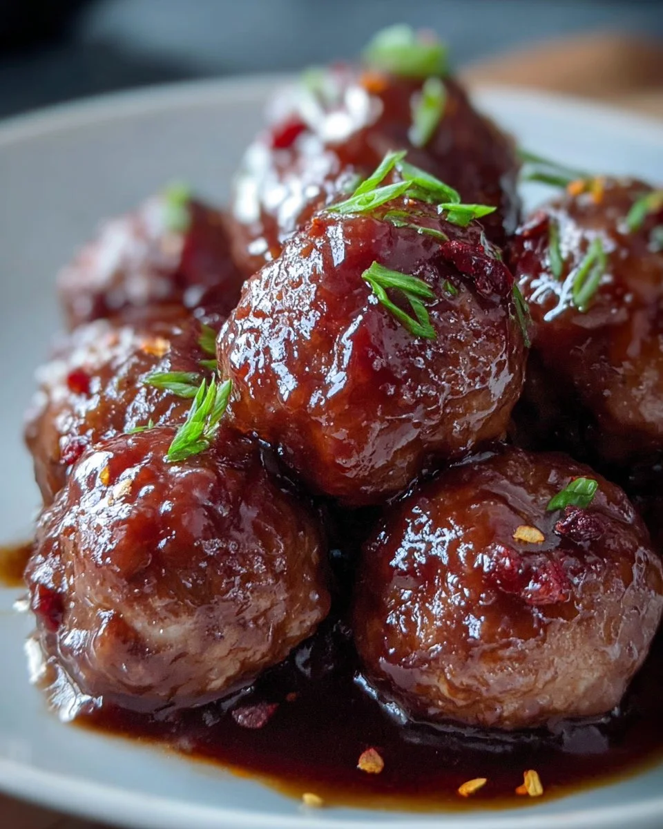 Sweet and Sour Crock Pot Meatballs