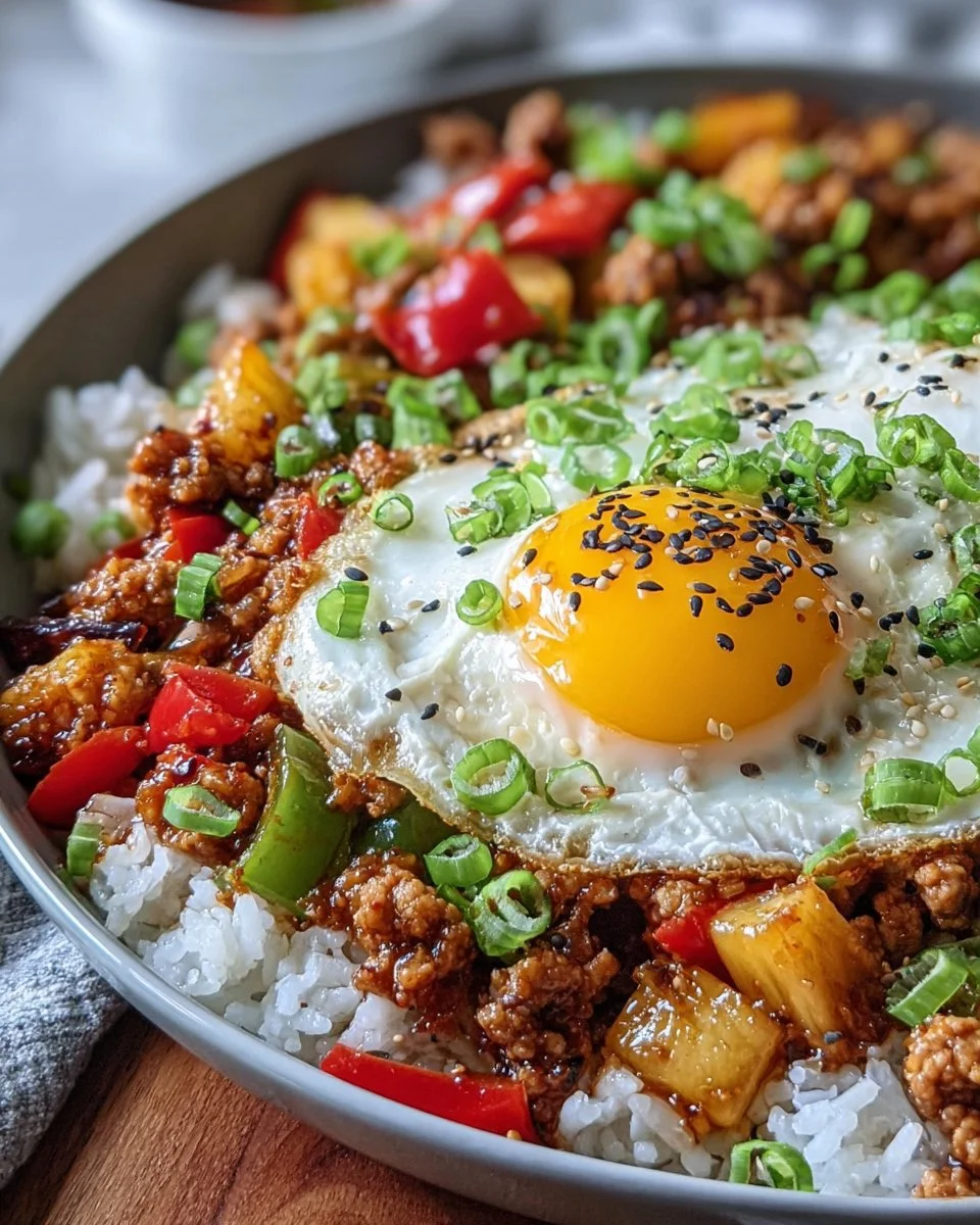 Sweet and Sour Turkey Rice