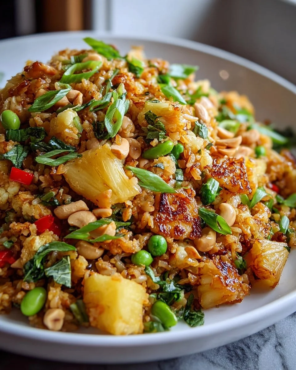 Vegan Pineapple Fried Rice