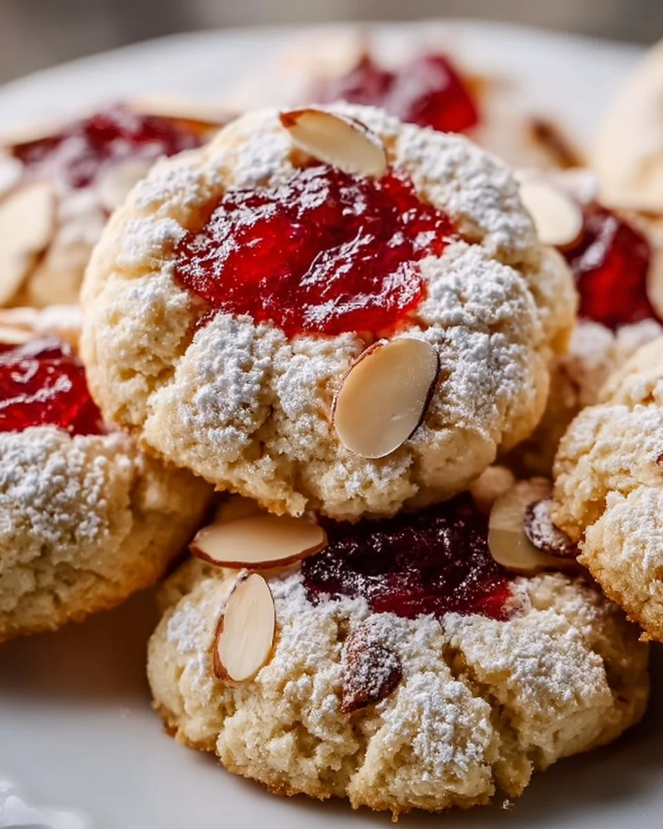 Almond Cherry Cookies