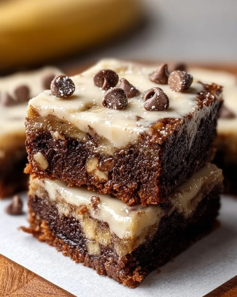 Decadent Banana Bread Brownies: The Ultimate One-Bowl Treat