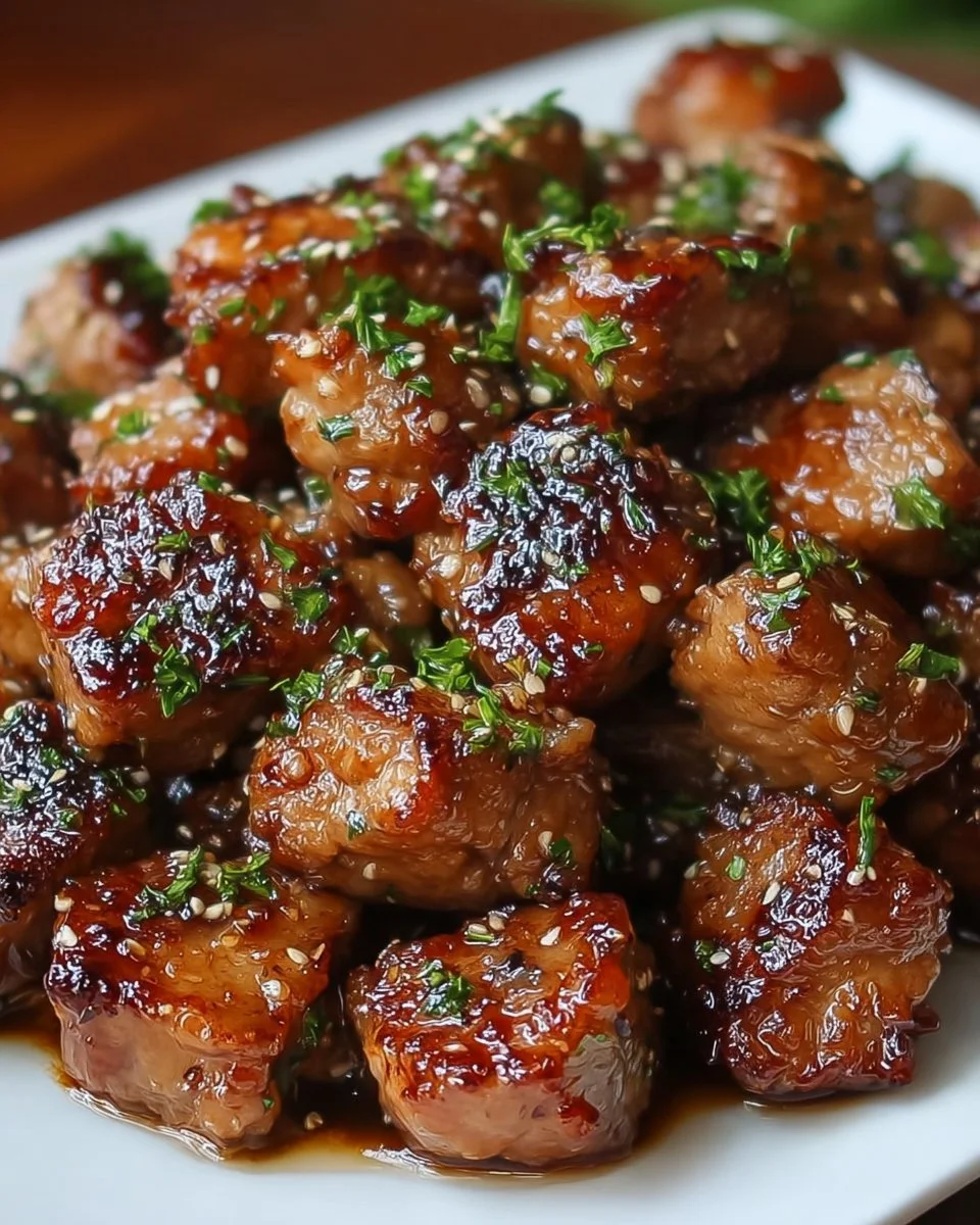 Garlic Pork Bites