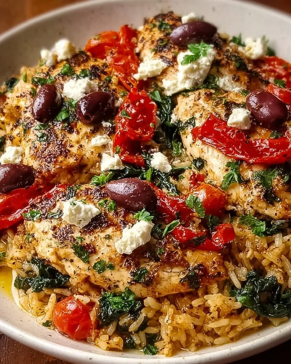 Greek Chicken Casserole