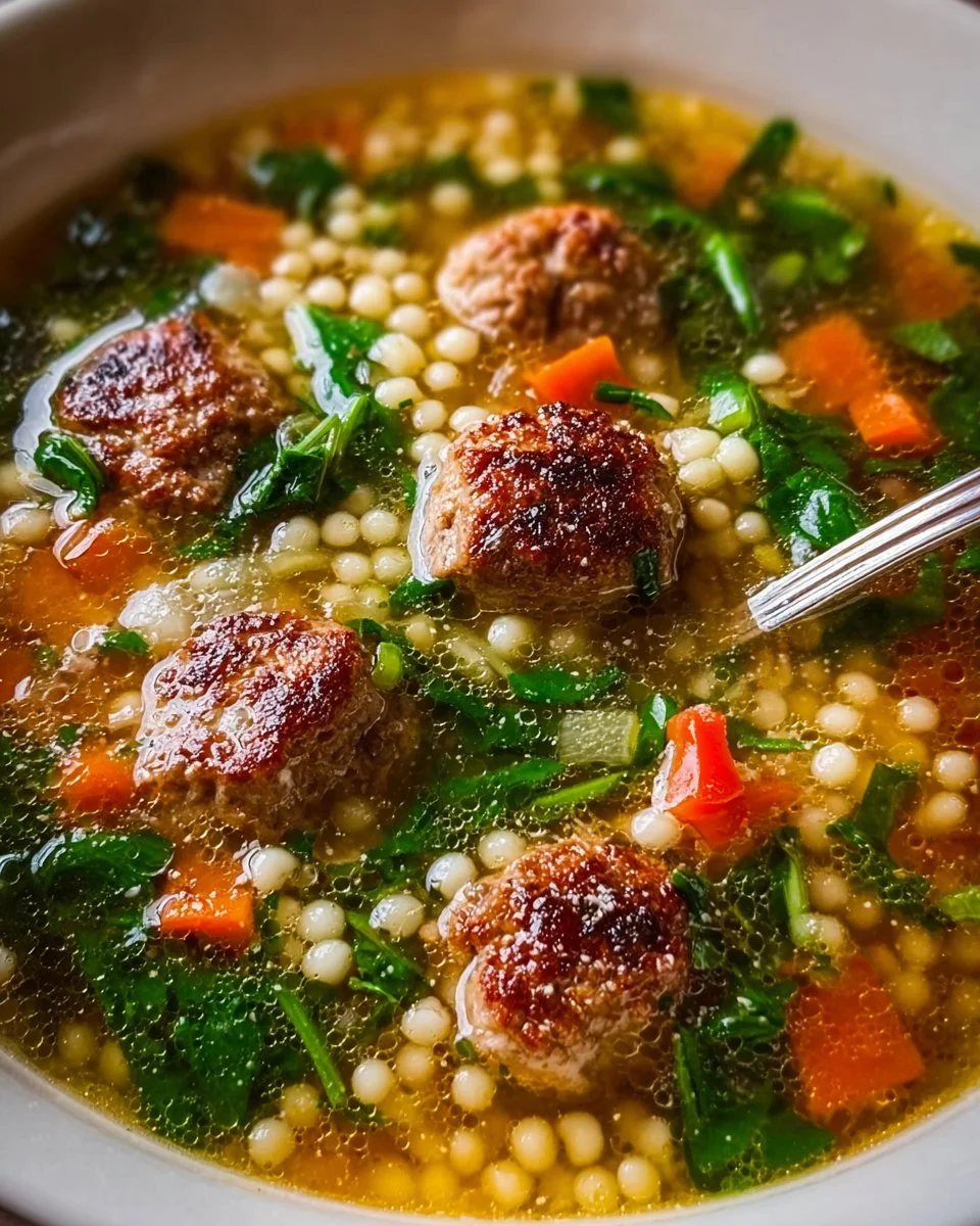 Italian Meatball Wedding Soup