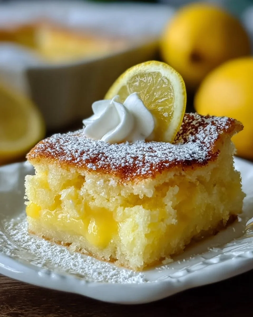 Lemon Cobbler Dessert