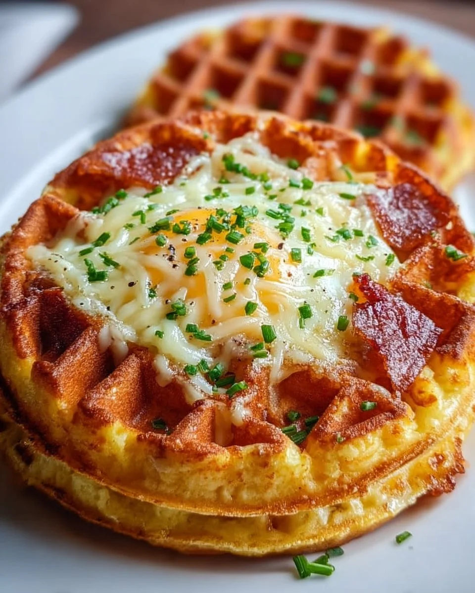 Low Carb Chaffle Egg