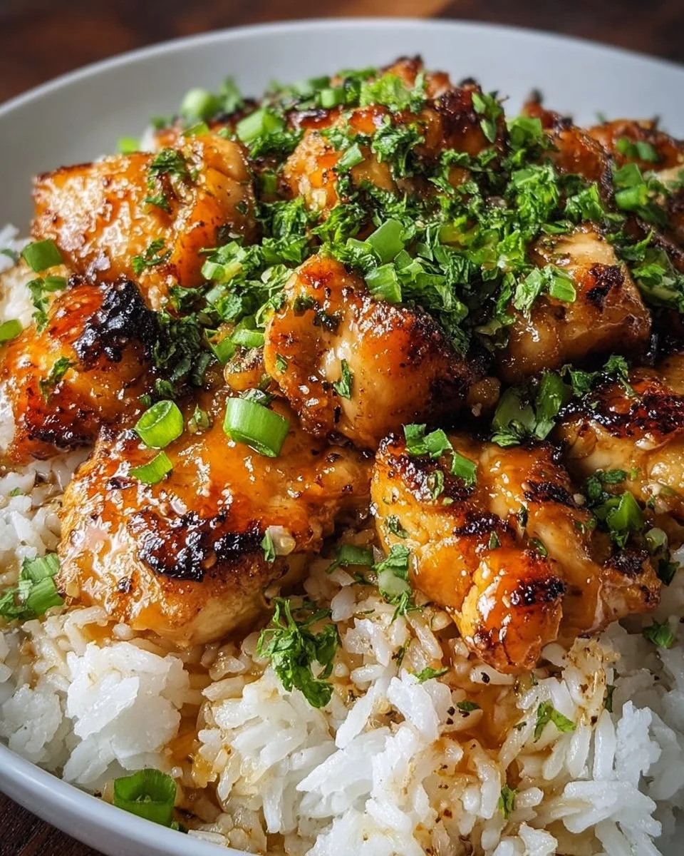 Maple Chicken Coconut Rice