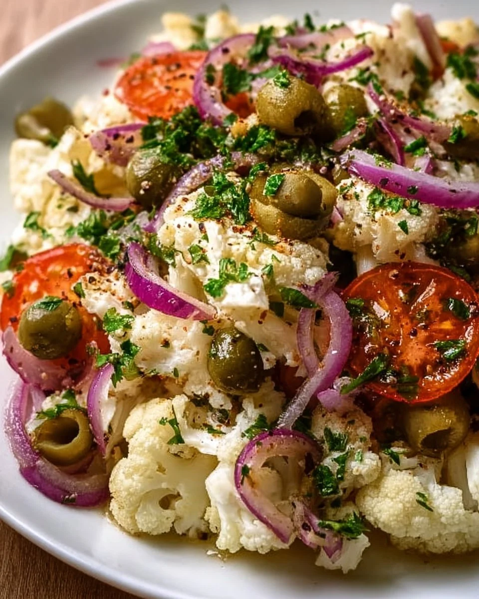 Sicilian Cauliflower Salad