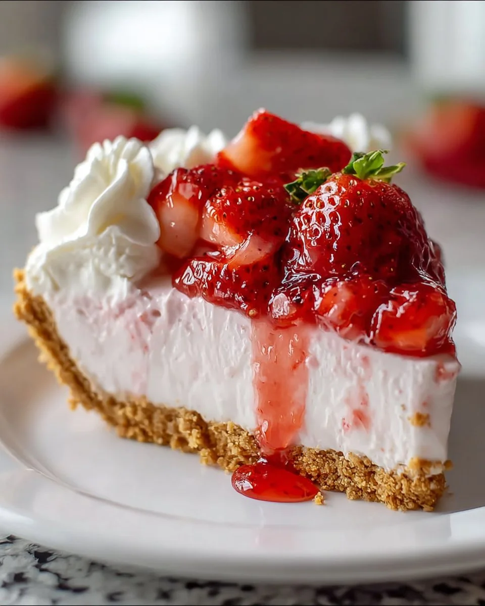 Strawberry Cool Whip Pie